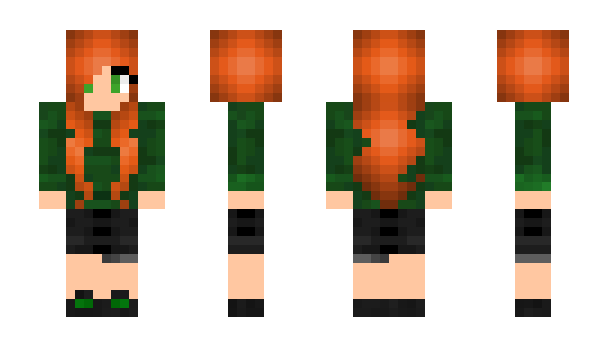 XxEmeraldKiwixX Minecraft Skin