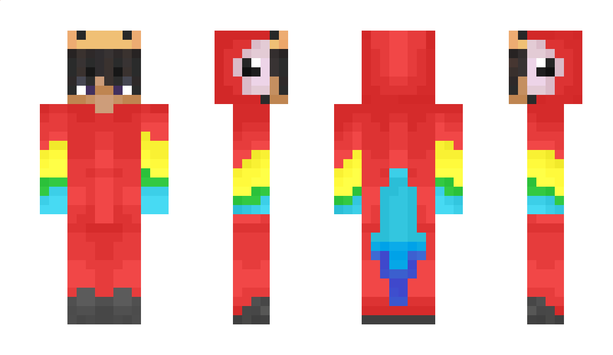 ParrotloveMC Minecraft Skin