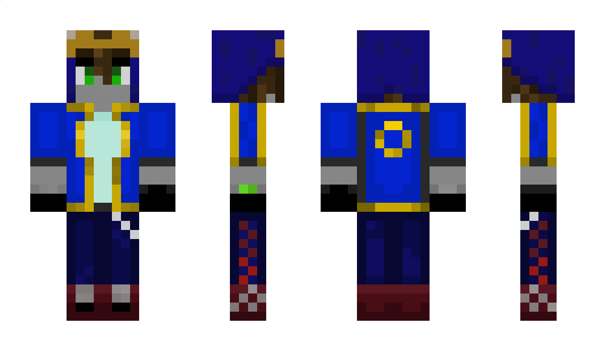 JeepyBlu Minecraft Skin