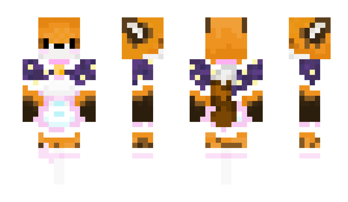 FurryFoox Minecraft Skin