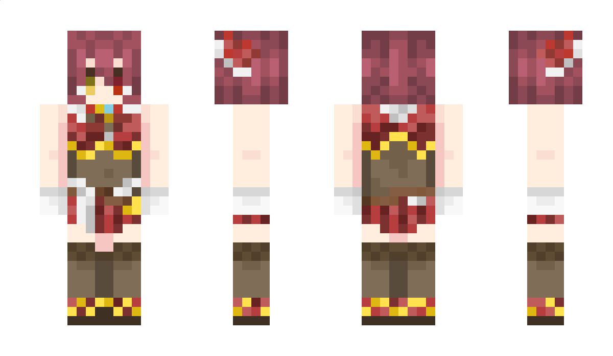 Marine_Houshou Minecraft Skin