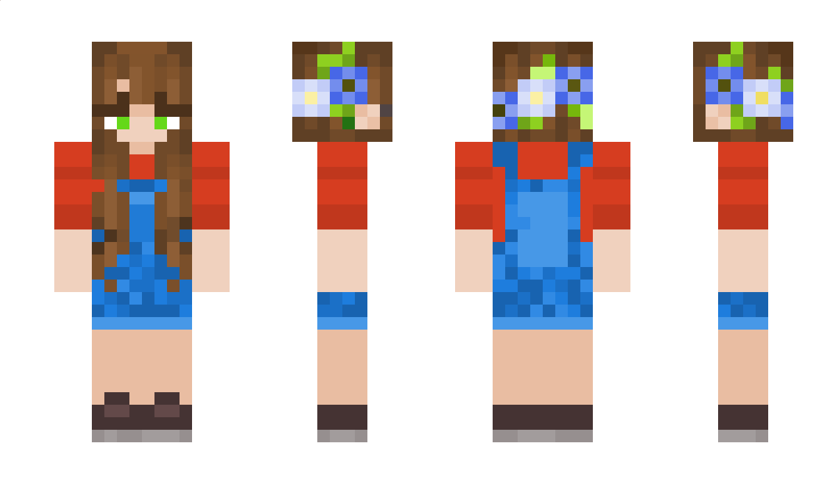 pipercray Minecraft Skin