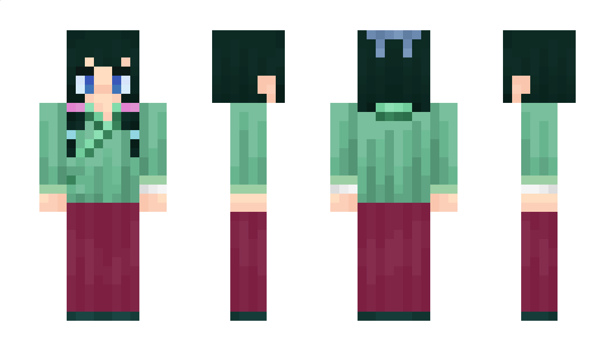 Mitternachtsrabe Minecraft Skin