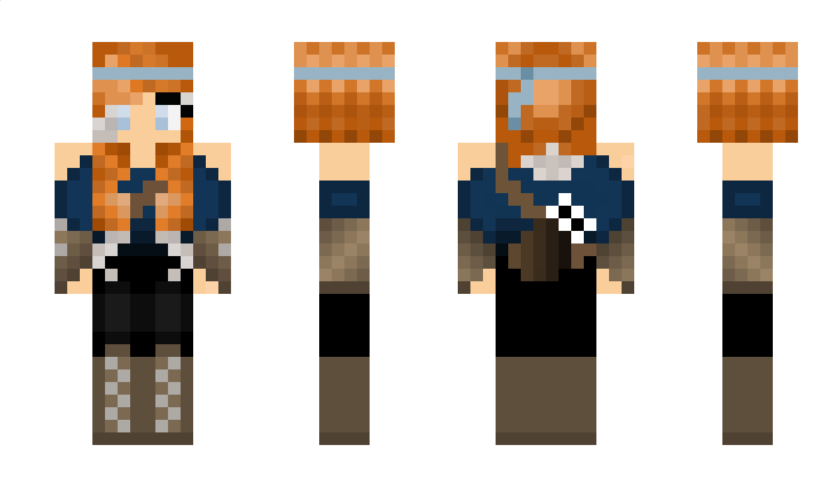 WhiteFoxHuntress Minecraft Skin