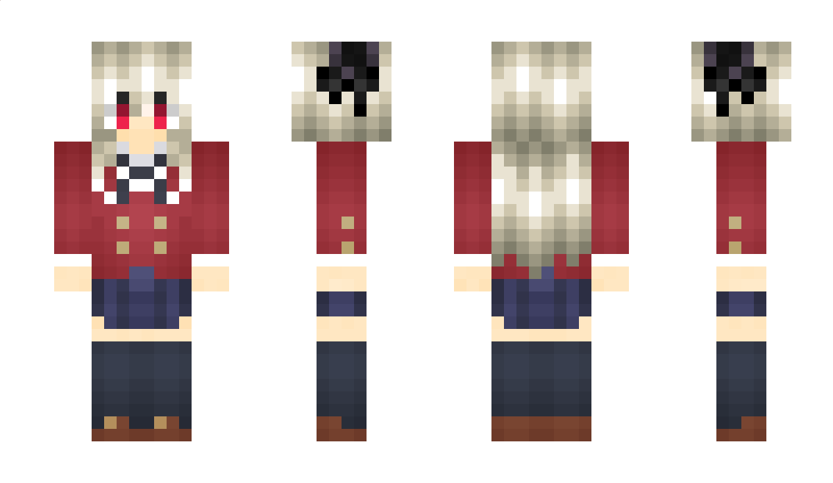 Evo_red Minecraft Skin