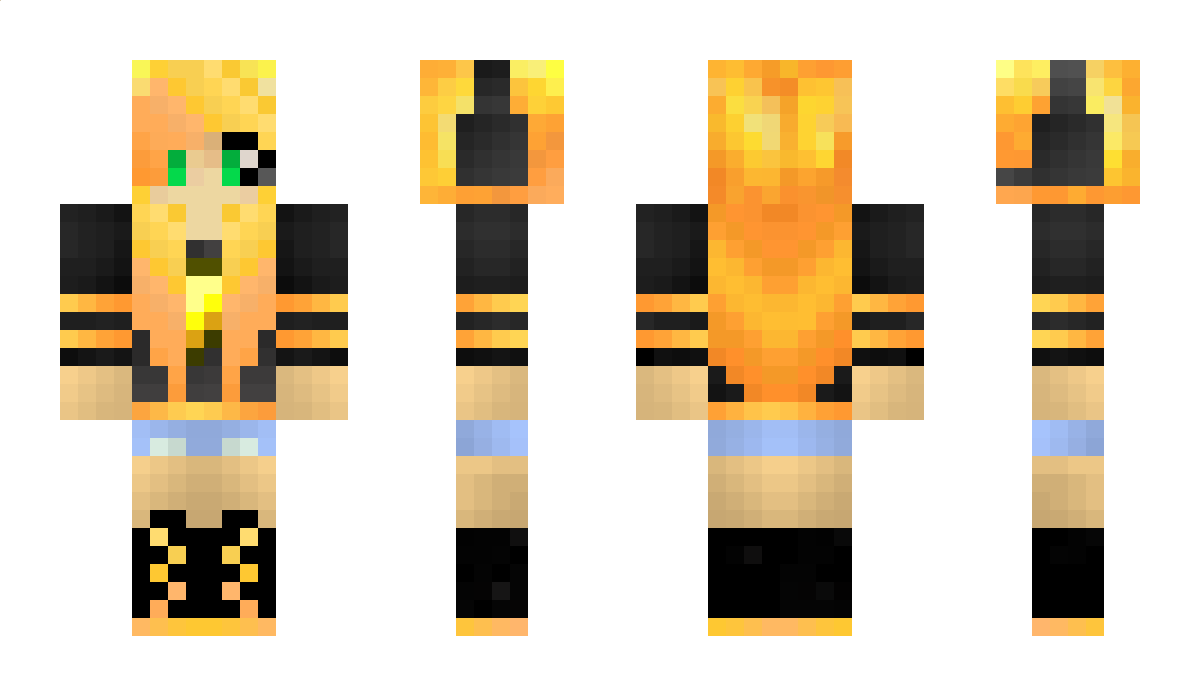 HeartGold Minecraft Skin