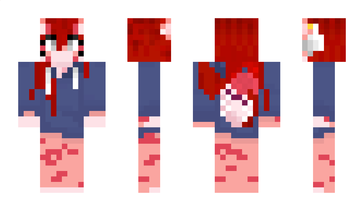 AwaPinku Minecraft Skin