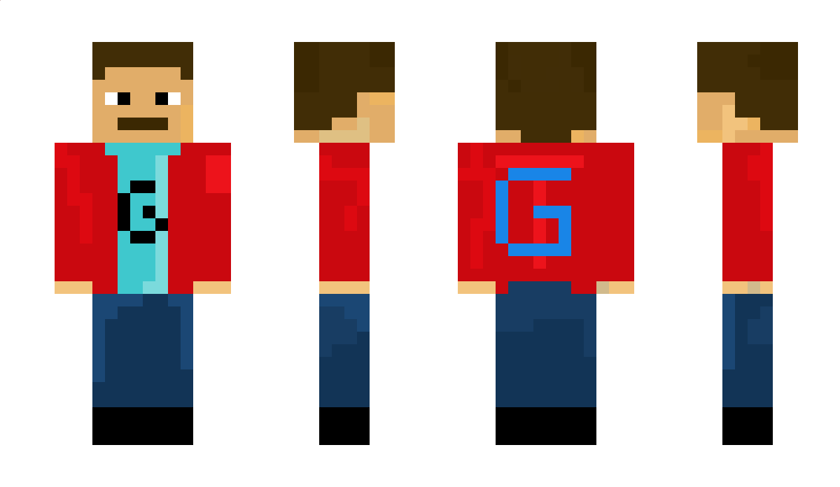 TeamGBlue Minecraft Skin