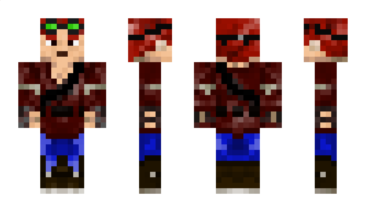 RED131313 Minecraft Skin