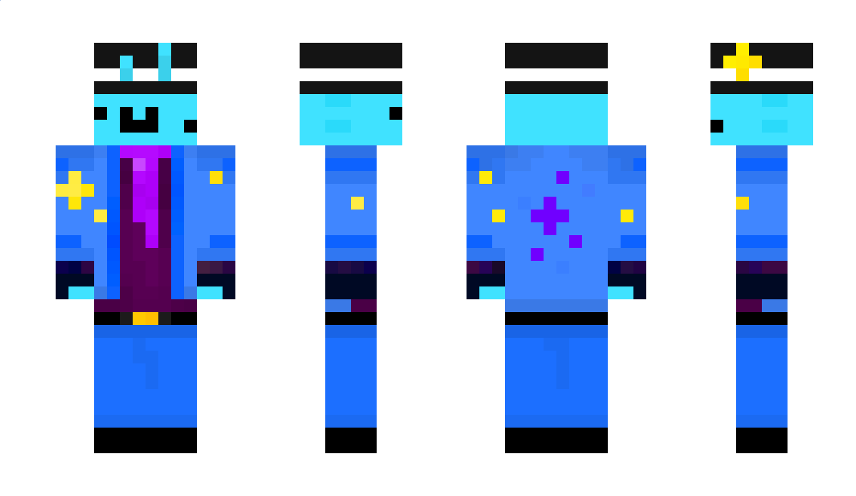 VexoGlitch Minecraft Skin