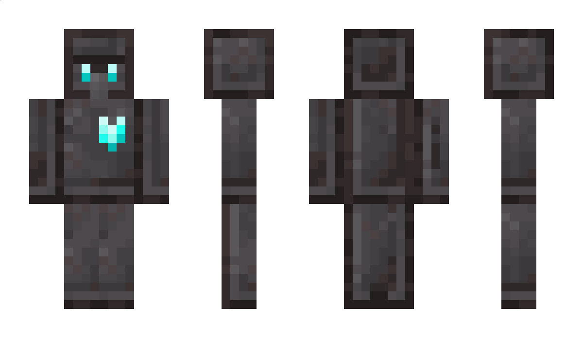 NetheriteGolem Minecraft Skin