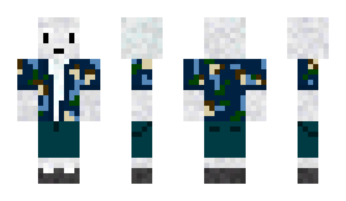 SansyEXE Minecraft Skin