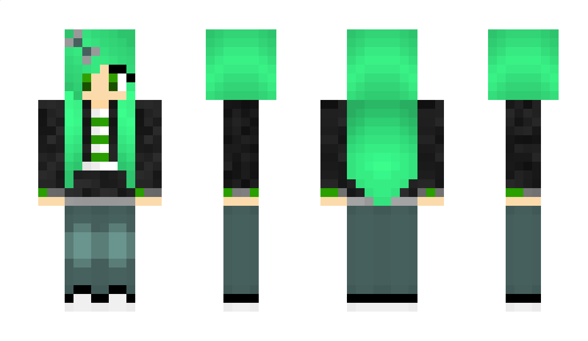 SallyGreenGamer Minecraft Skin