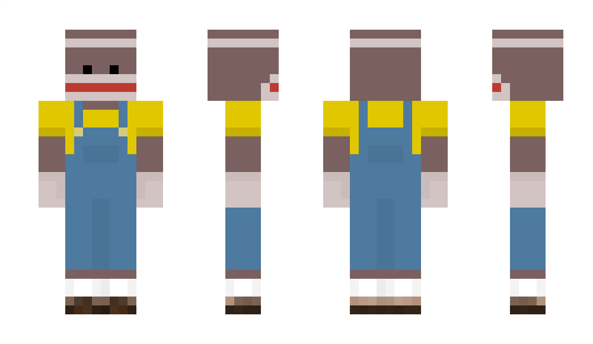 SpankAMonkii Minecraft Skin