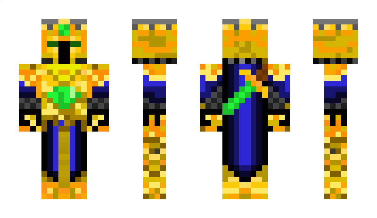 Emerald_warrior1 Minecraft Skin