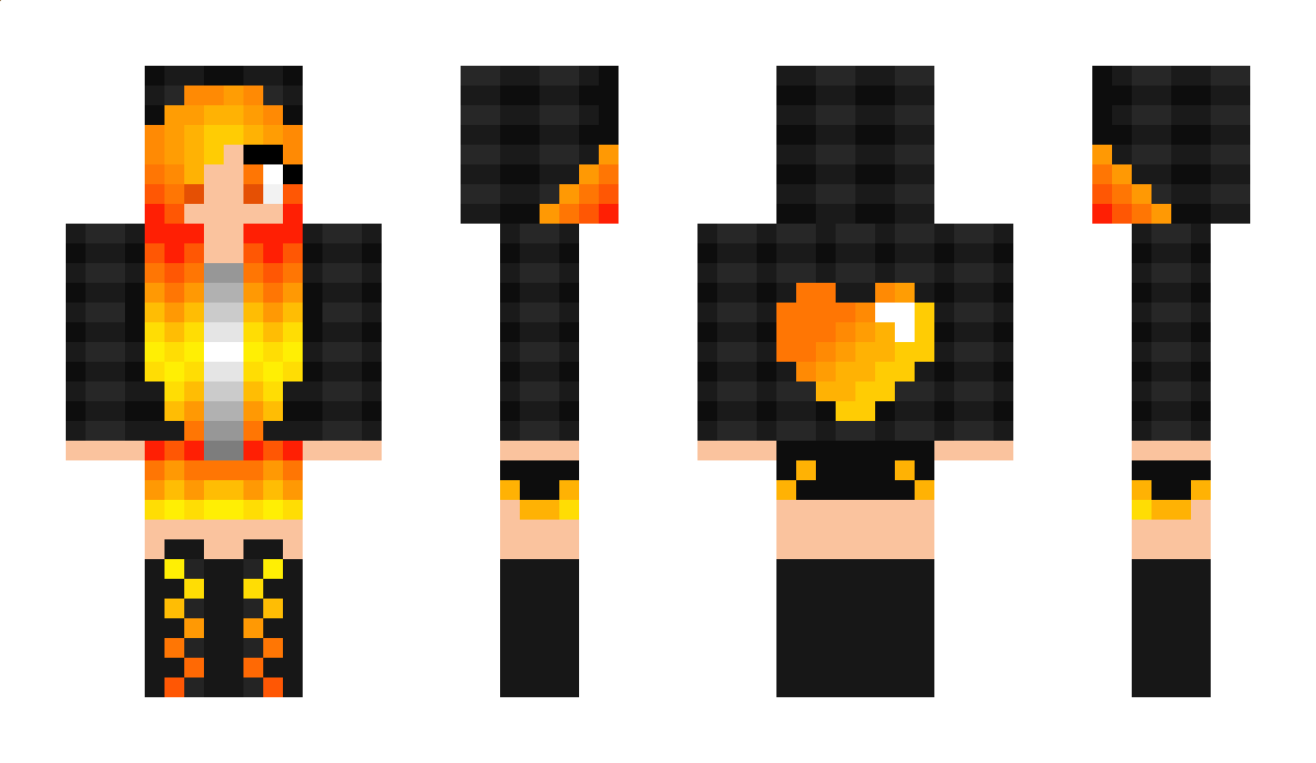 OrangeHeart Minecraft Skin