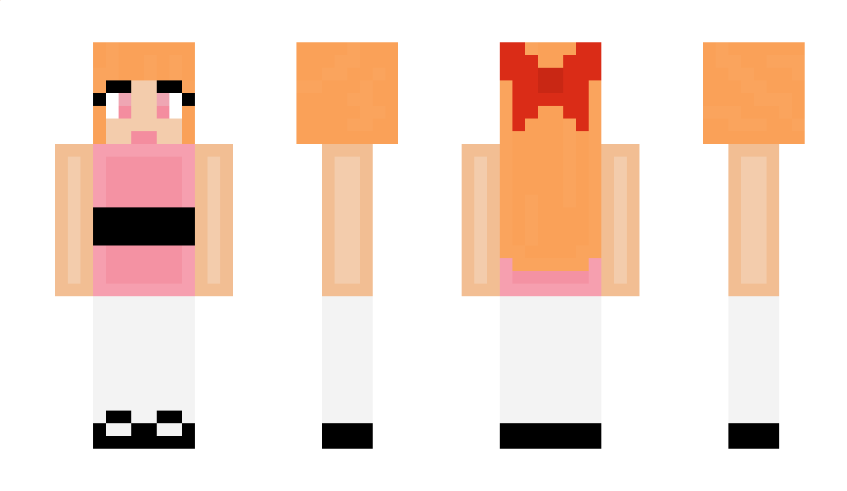 PowerPuffGirl Minecraft Skin