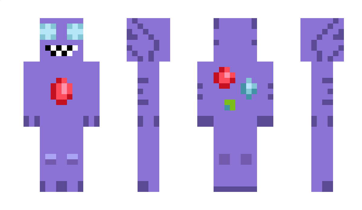 Poker Minecraft Skin