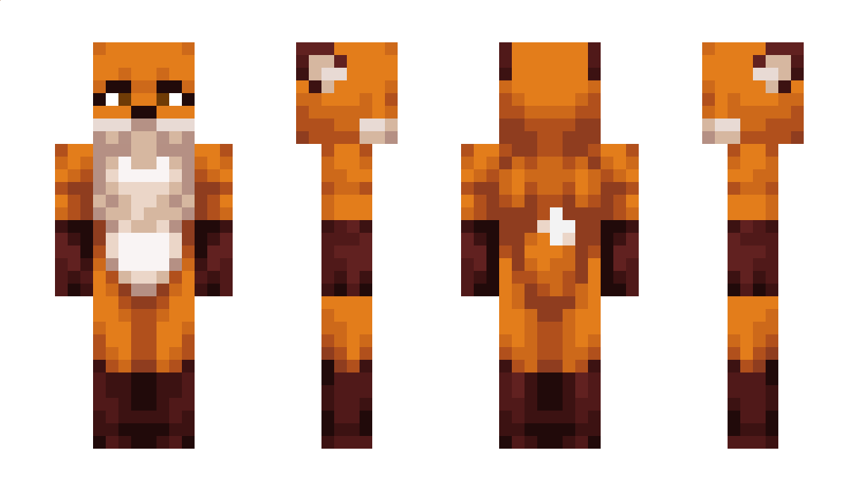 ThePhantomFox Minecraft Skin