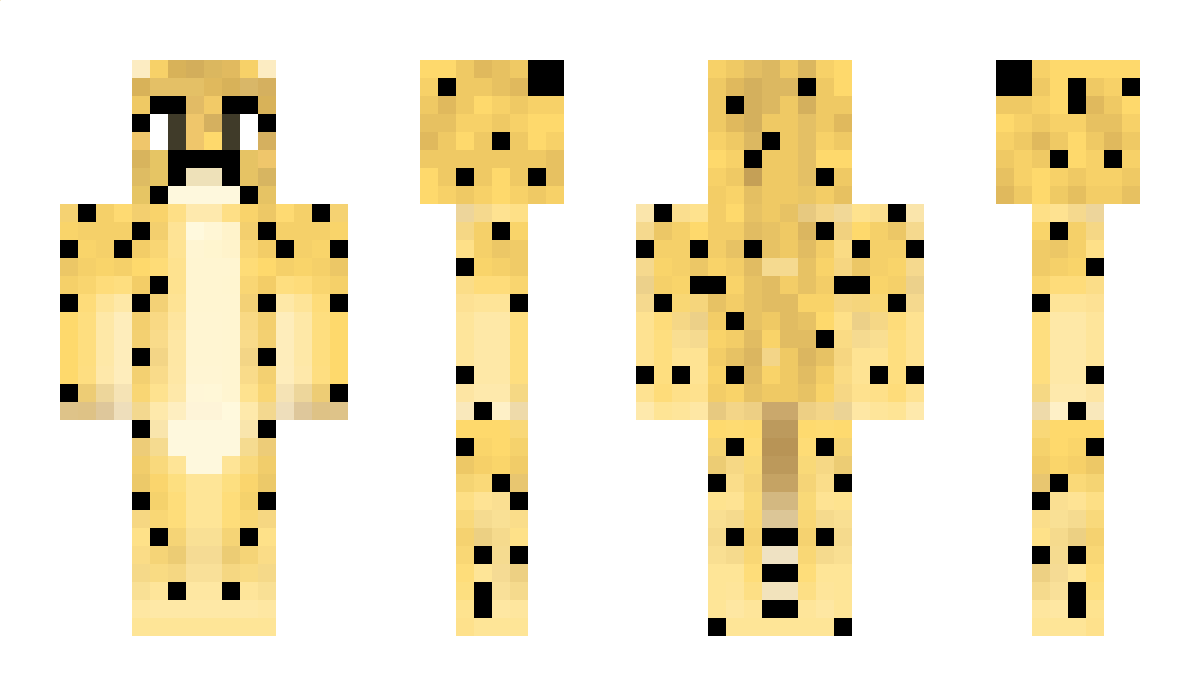 CopperCheetah Minecraft Skin