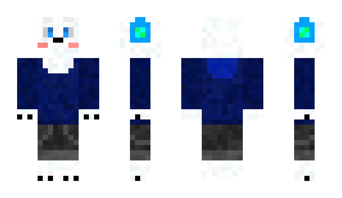 Polarwolf Minecraft Skin