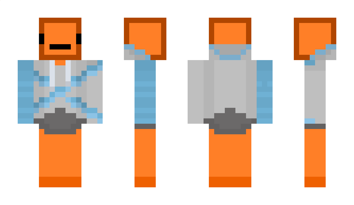 OrangerThings Minecraft Skin