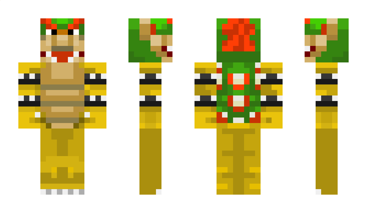 Therealbowser1 Minecraft Skin