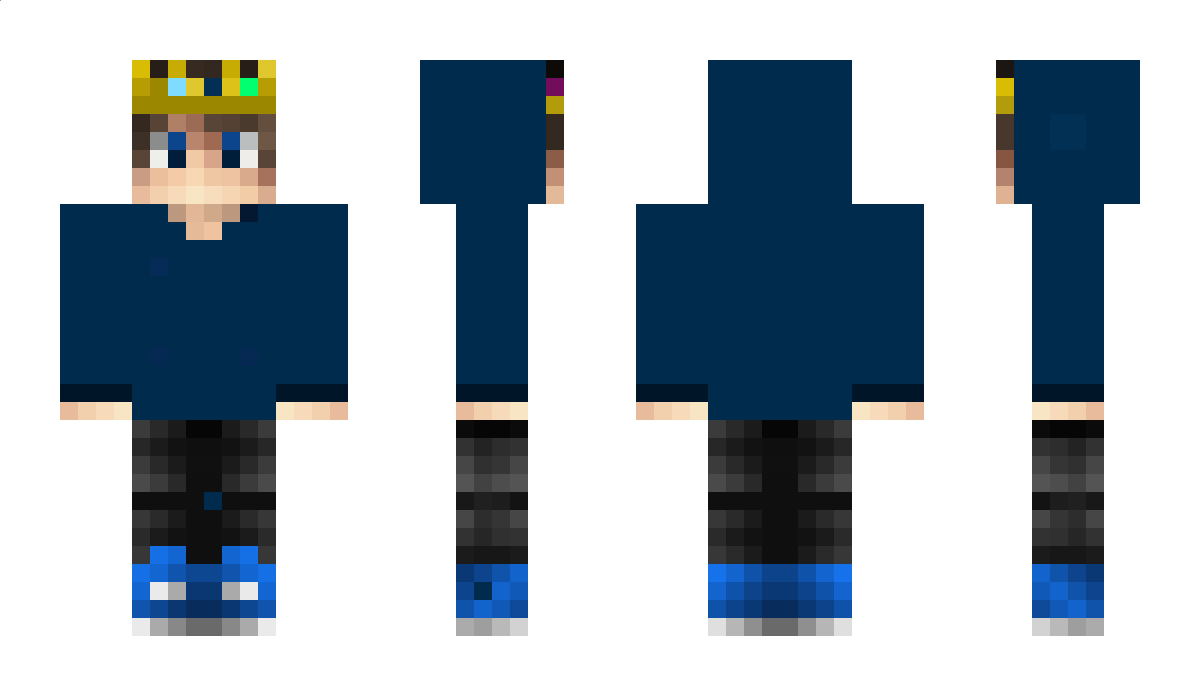 BlueSkulllll Minecraft Skin