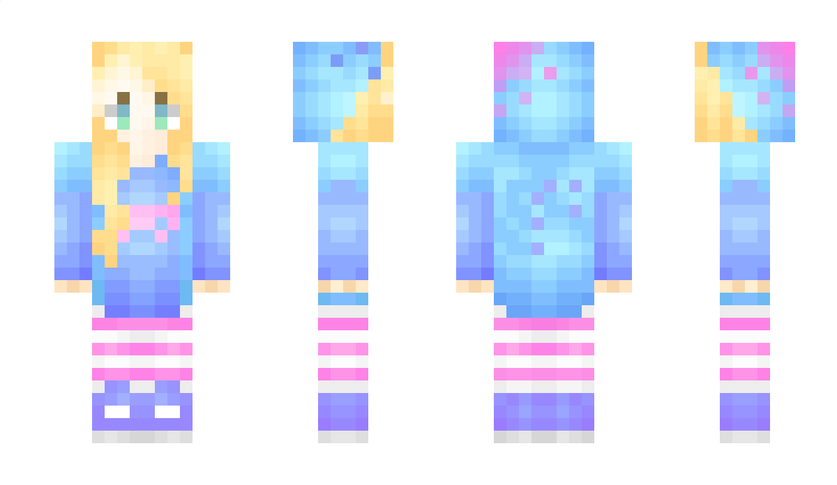 BrightGirl Minecraft Skin