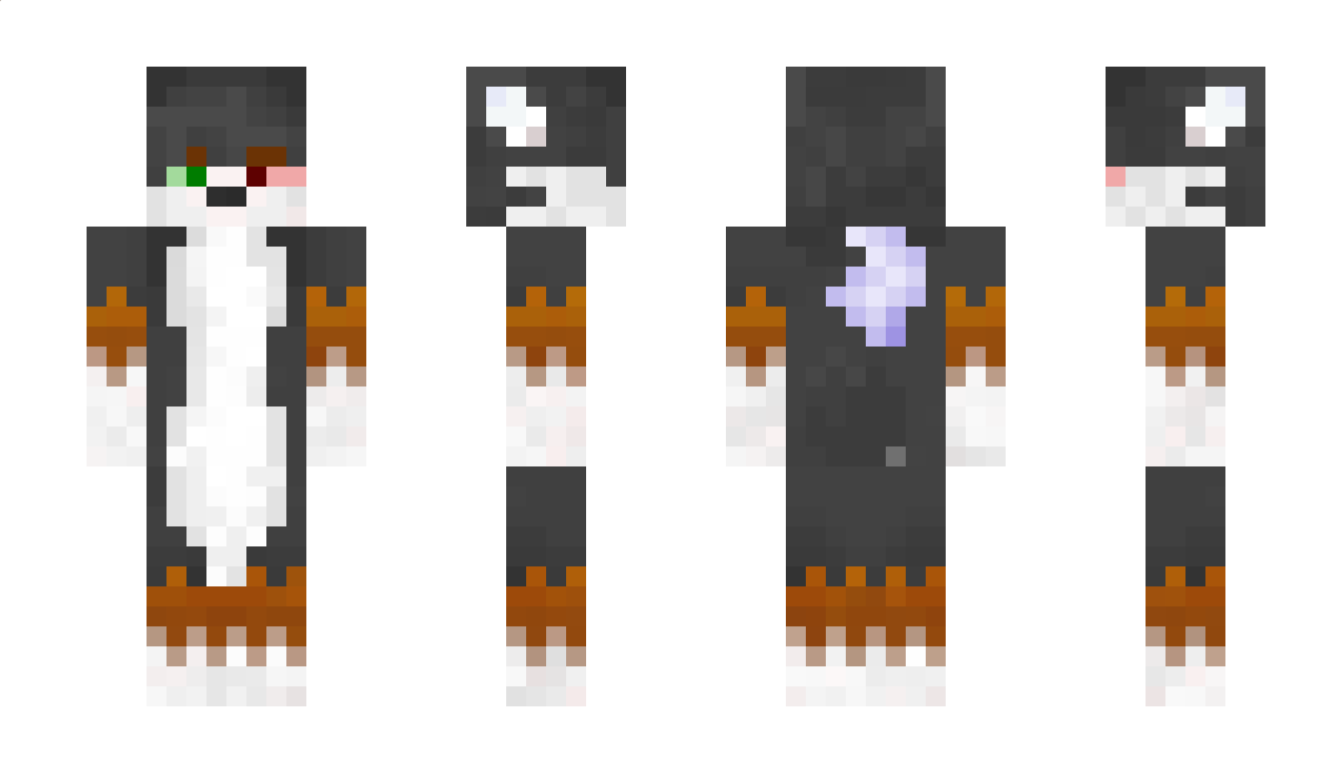 FoxiBACK Minecraft Skin