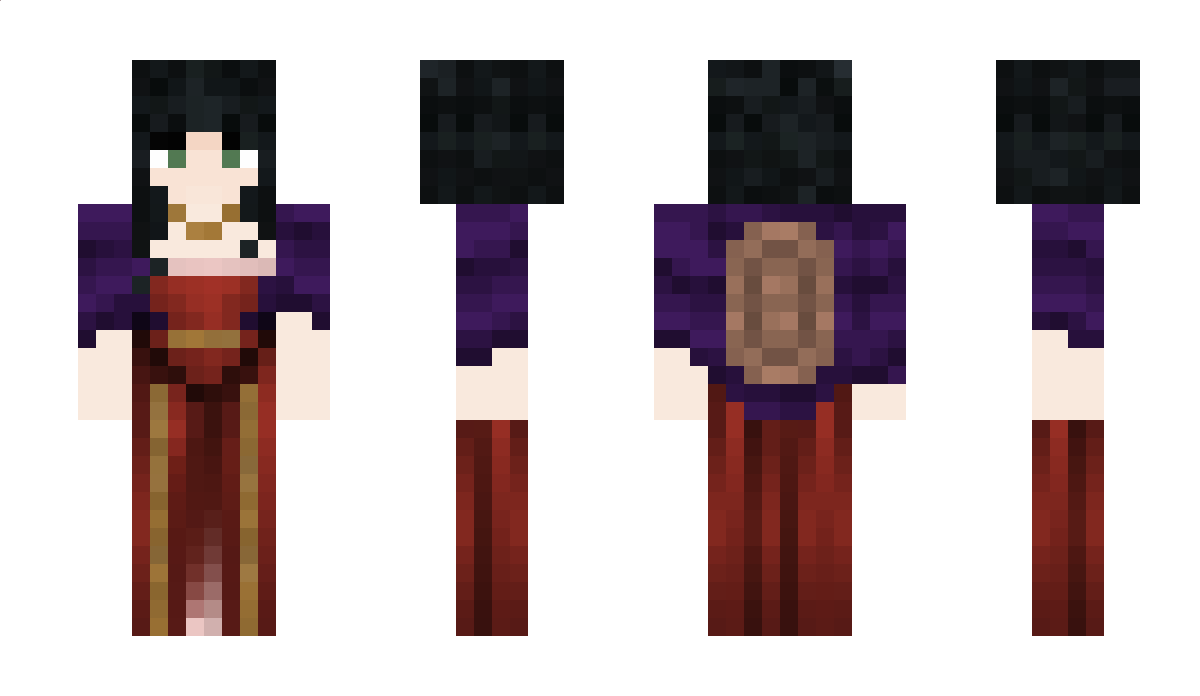 LadyVortex Minecraft Skin