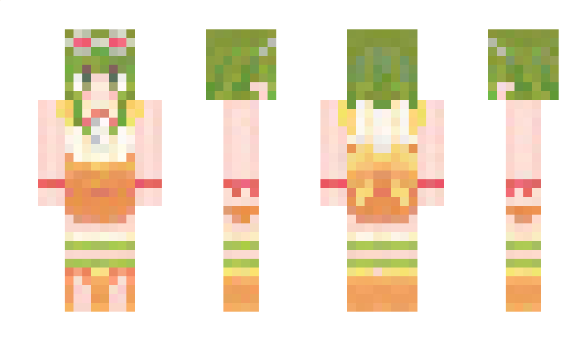 SegmentTreeGirl Minecraft Skin