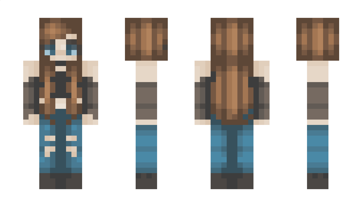 bluegirl2 Minecraft Skin