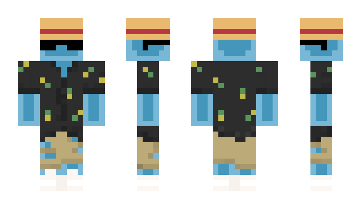 WisdyTheBlue Minecraft Skin