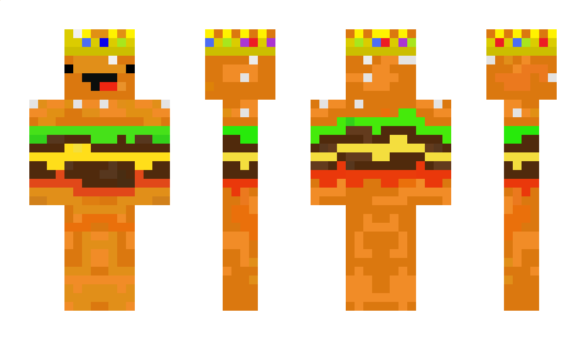 RoastedBurger Minecraft Skin