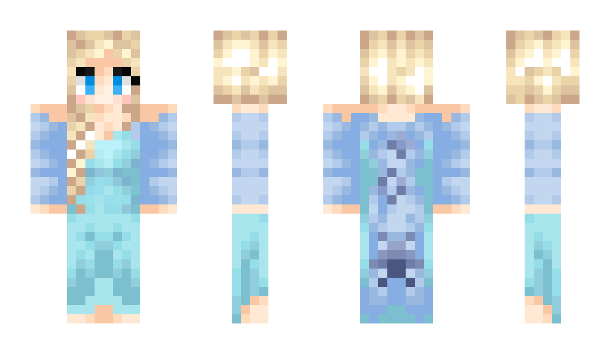 Elsa777 Minecraft Skin