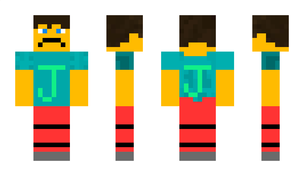 BlueSkulz Minecraft Skin