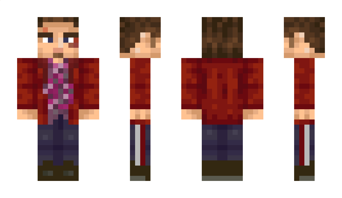 KiritoFire Minecraft Skin