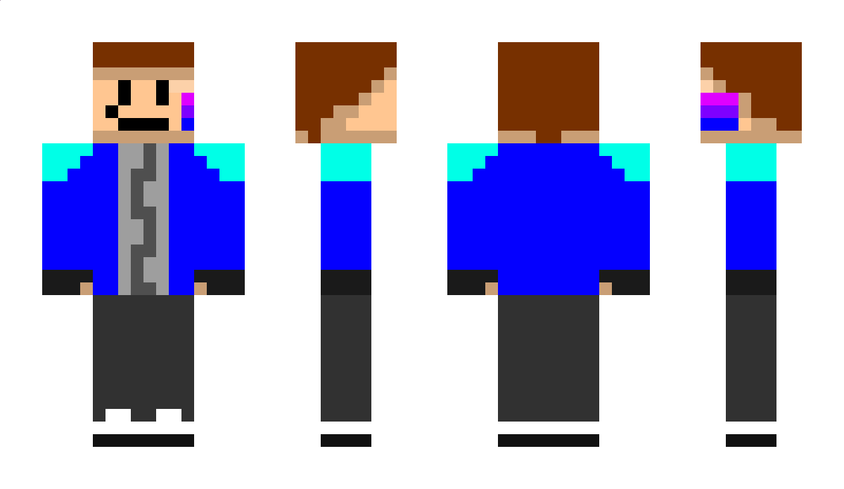 Bluelightsword Minecraft Skin