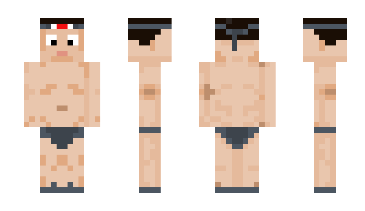 StagedSumo Minecraft Skin