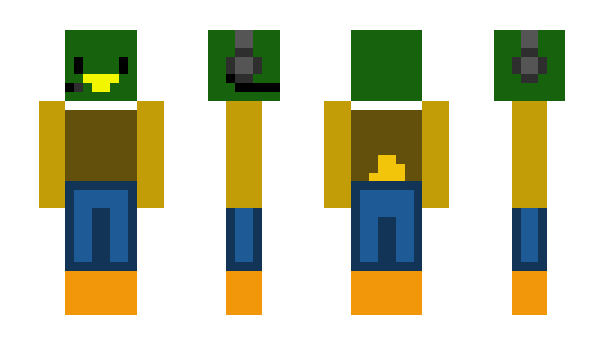 fpsDuck Minecraft Skin