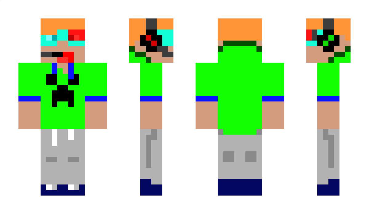 Creeperz123 Minecraft Skin