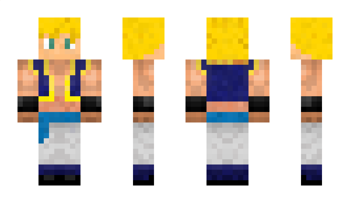 Gotenks Minecraft Skin