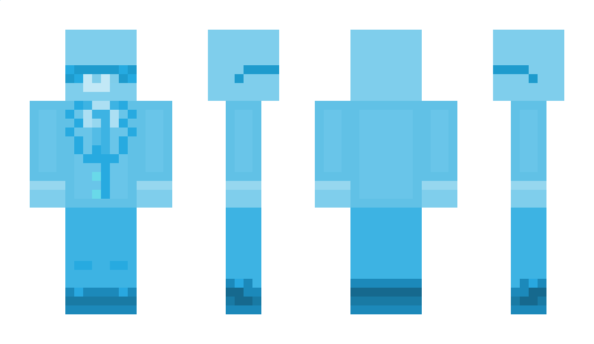 BleuCrue Minecraft Skin