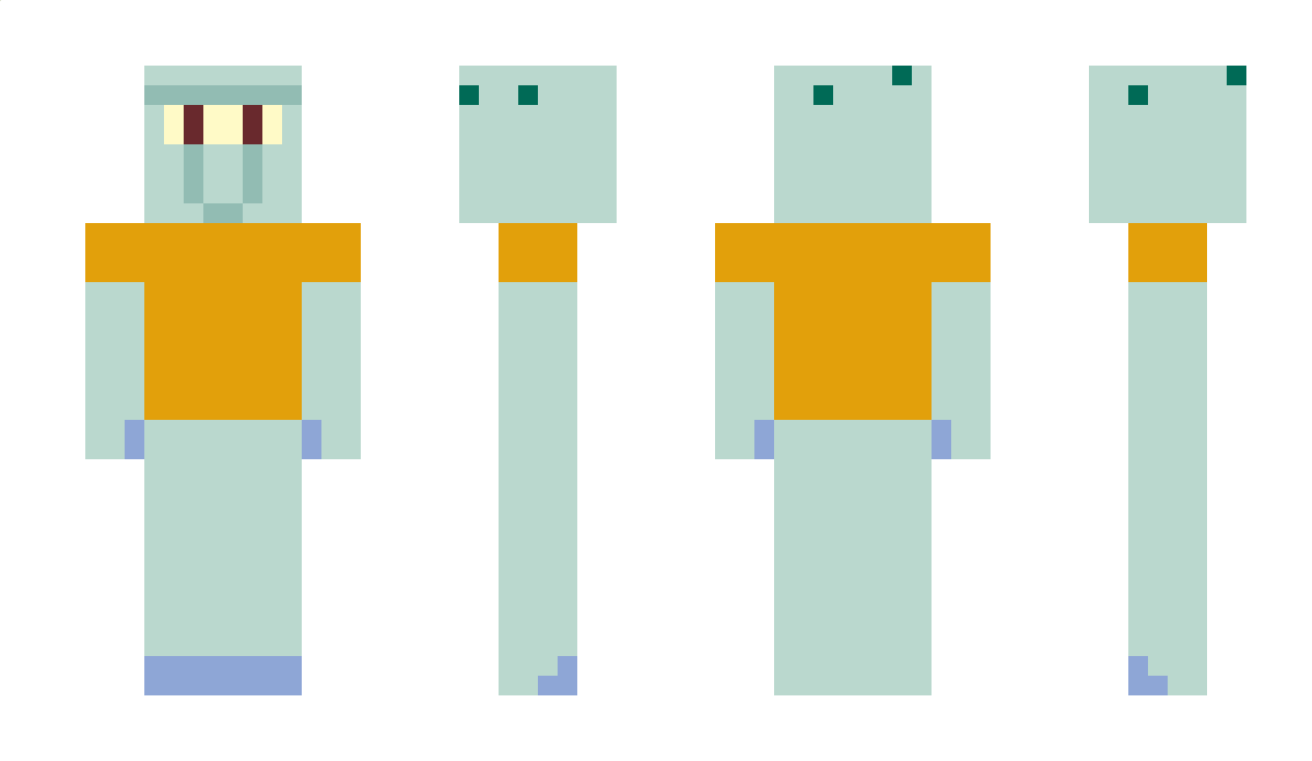 _Squ1dWaRd Minecraft Skin