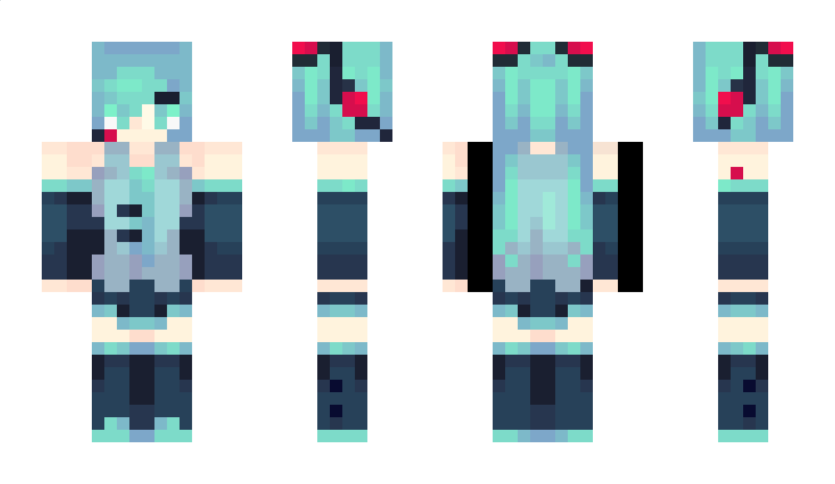 Miku_Hatsune Minecraft Skin