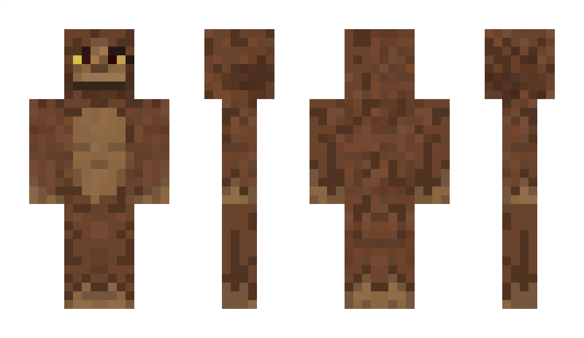 Sasquatch Minecraft Skin