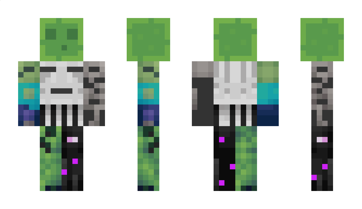 Blackhair Minecraft Skin