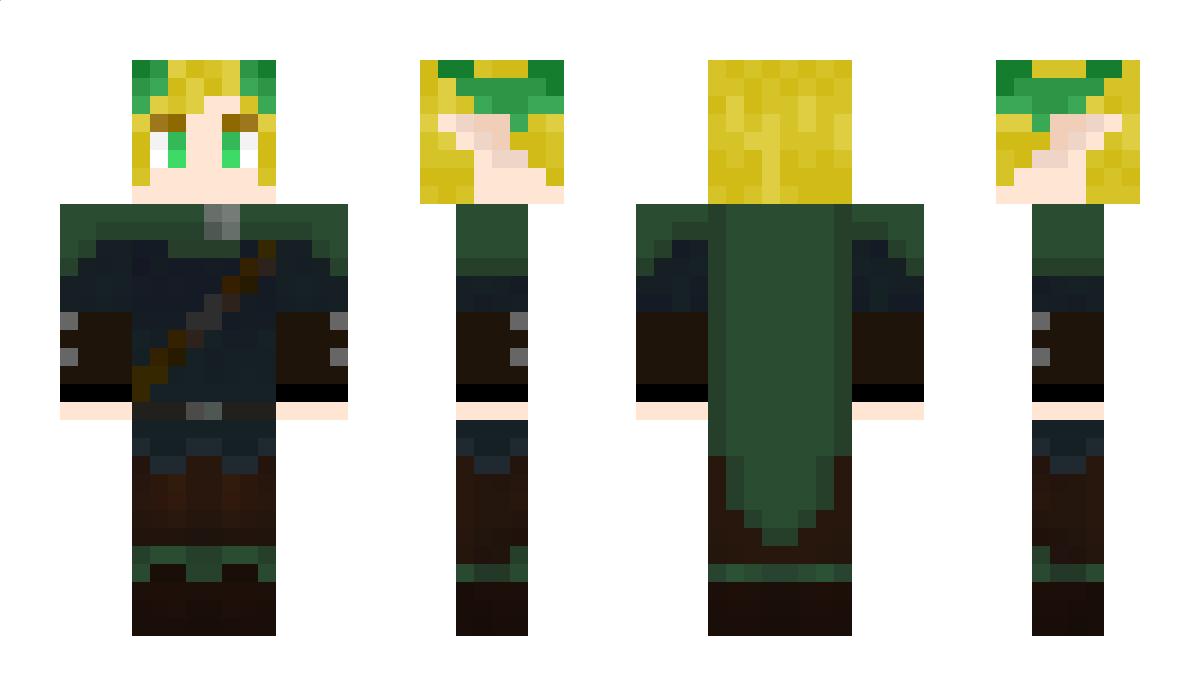 GreenHybrid Minecraft Skin