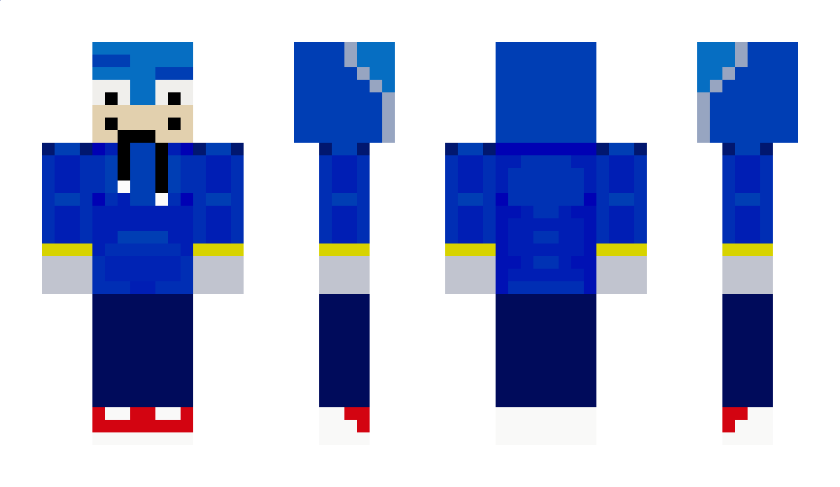 Sanicgamin Minecraft Skin